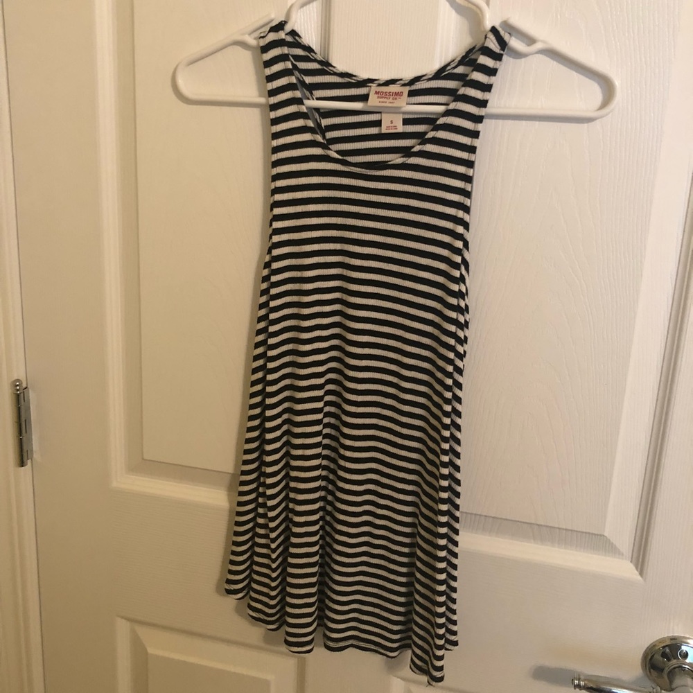 B&W striped tank